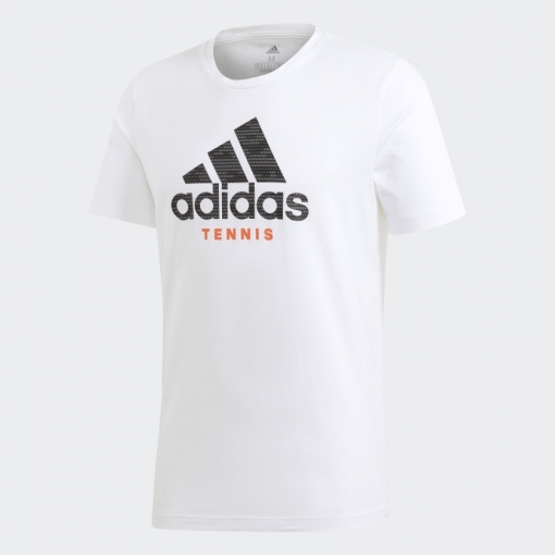 Pánske tričko Adidas Logo Tee T-Shirt FM4416 biele Pánske tričko Adidas Logo Tee T-Shirt FM4416 biele