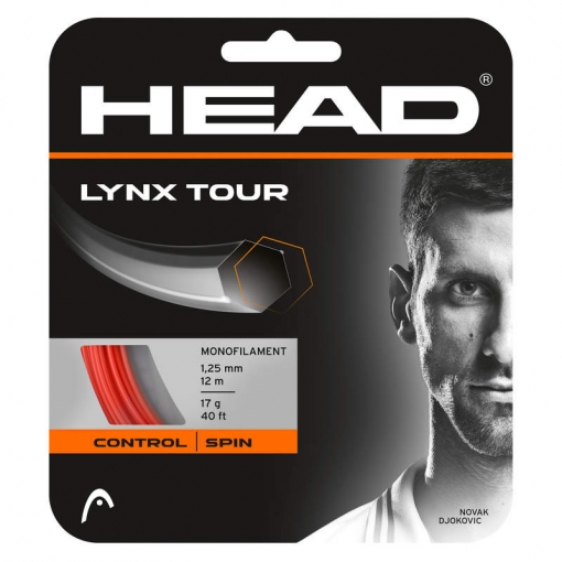 Tenisový výplet HEAD Lynx Tour 12 m oranžová Tenisový výplet HEAD Lynx Tour 12 m oranžová