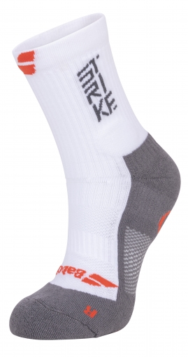 Tenisové ponožky Babolat Pro 360 Men Sock bielé Tenisové ponožky Babolat Pro 360 Men Sock bielé