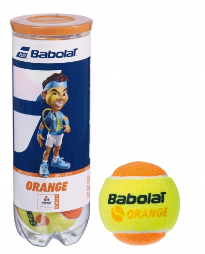 Detské lopty Babolat orange X3 - oranžové