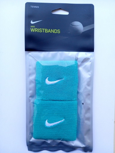 Tenisové potítko Nike Wristband malé zelené 356