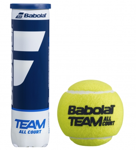 Tenisové loptičky BABOLAT TEAM ALL COURT X4 Tenisové loptičky BABOLAT TEAM ALL COURT X4