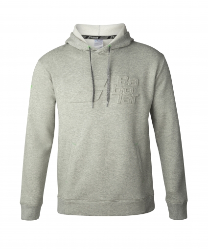 Pánska mikina s kapucňou Babolat Exercise Hood Sweat 4MTA041-3002 šedá Pánska mikina s kapucňou Babolat Exercise Hood Sweat 4MTA041-3002 šedá