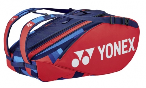Tenisový bag Yonex Pro 9 pcs 92229 scarlet Tenisový bag Yonex Pro 9 pcs 92229 scarlet