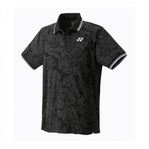 Pánské tričko Yonex Melbourne Tennis Polo 2023 čierne 10498EX Pánské tričko Yonex Melbourne Tennis Polo 2023 čierne 10498EX
