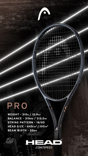 Tenisová raketa Head Speed PRO black LTD 2023 Tenisová raketa Head Speed PRO black LTD 2023