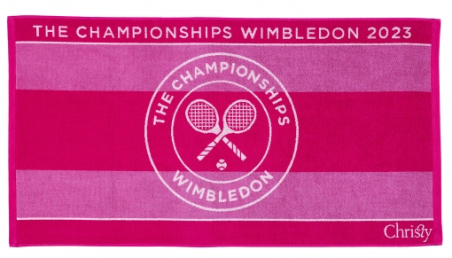 Uterák Wimbledon THE CHAMPIONSHIP ružový 2023 Uterák Wimbledon THE CHAMPIONSHIP ružový 2023