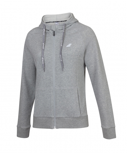 Detská mikina BBabolat Exercise Hood Jacket 4GP1121-3002 šedá