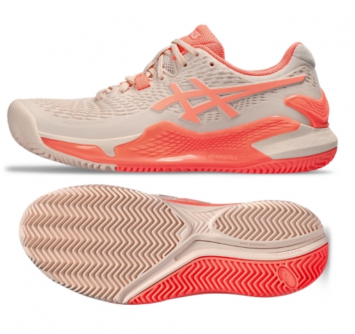 Dámska tenisová obuv Asics Resolution 9 Clay 1042A224-700 Dámska tenisová obuv Asics Resolution 9 Clay 1042A224-700