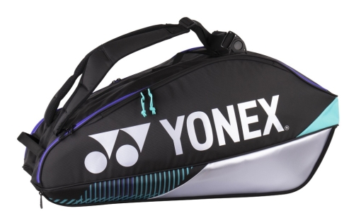 Tenisový bag Yonex Pro 6 pcs 92426 black/silver 076 Tenisový bag Yonex Pro 6 pcs 92426 black/silver 076