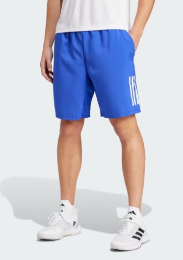 Tenisové šortky Adidas Club 3 Stripes Short 7 IZ3231 modré Tenisové šortky Adidas Club 3 Stripes Short 7 IZ3231 modré