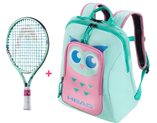 Tenisový set Head - Coco 17+ Kids Backpack 2024 Tenisový set Head - Coco 17+ Kids Backpack 2024