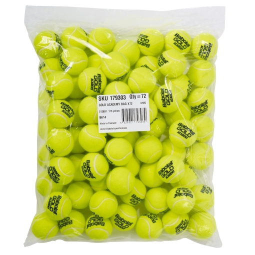 Tenisové lopty BABOLAT GOLD ACADEMY TRÉNINGOVÉ BAG 72 Tenisové lopty BABOLAT GOLD ACADEMY TRÉNINGOVÉ BAG 72