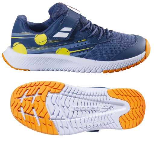 Detská tenisová obuv Babolat PULSION ALL COURT KID 4132 modre Detská tenisová obuv Babolat PULSION ALL COURT KID 4132 modre