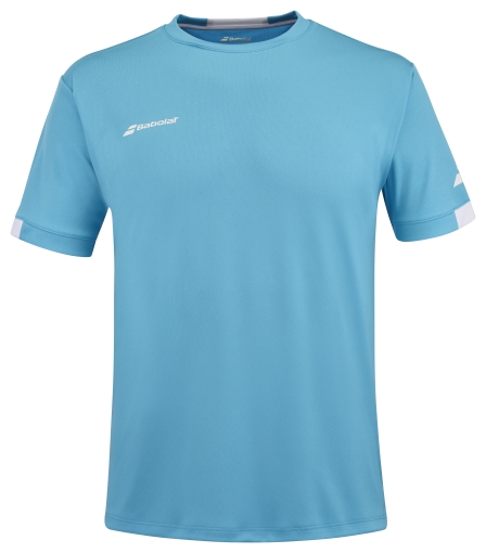 Tenisové tričko Babolat Play Crew Neck 3MP2011-4124 cyan blue Tenisové tričko Babolat Play Crew Neck 3MP2011-4124 cyan blue