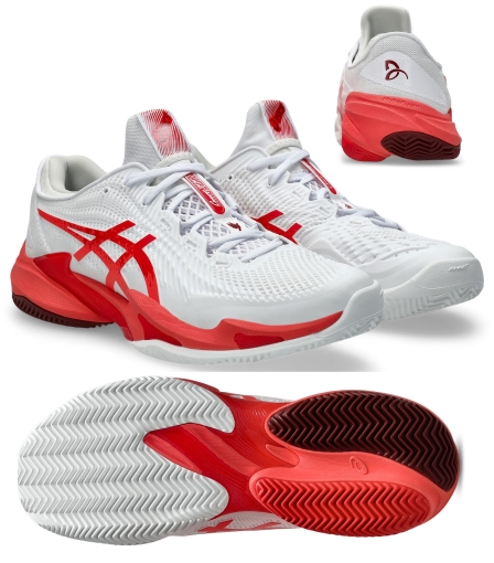 Pánska tenisová obuv Asics Court FF 3 NOVAK Clay 1041A521-966 Pánska tenisová obuv Asics Court FF 3 NOVAK Clay 1041A521-966