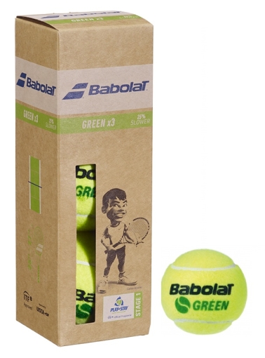Detské lopty Babolat GREEN X3