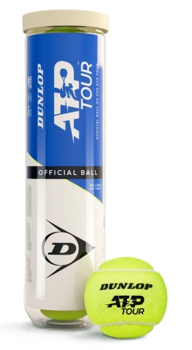 Tenisové lopty DUNLOP ATP 4 ks Tenisové lopty DUNLOP ATP 4 ks