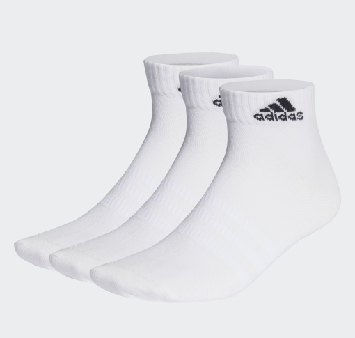 Tenisové ponožky Adidas Thin and Light Ankle 3 Pack HT3468 biele Tenisové ponožky Adidas Thin and Light Ankle 3 Pack HT3468 biele