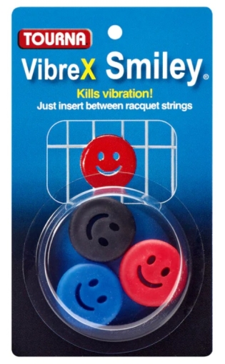 Tenisový tlmič Tourna Tourna Vibrex Smiley Damp 3 ks