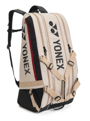 Tenisový bag Yonex GEARLOGIC RACQUET BAG 9 PCS Beige