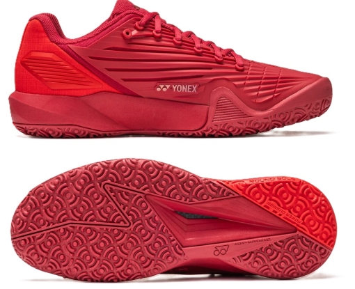 Pánska tenisová obuv Yonex Eclipsion 5 Clay Ruby Red