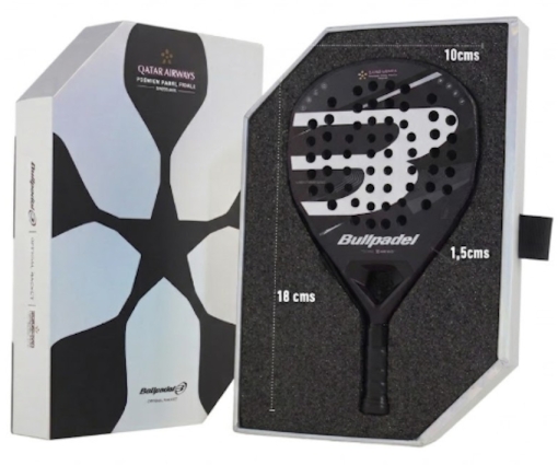 Padelová raketa BULLPADEL MINI Vertex 05 Tour Final 25 black