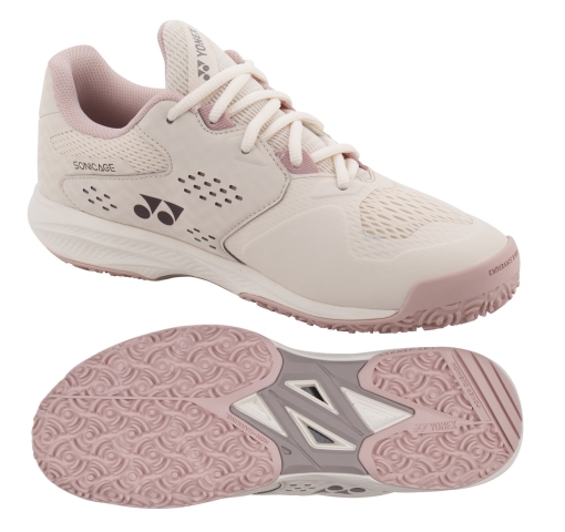 Dámska  tenisová obuv Yonex POWER CUSHION SONICAGE Clay pale pink
