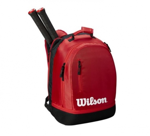 Tenisový ruksak Wilson Team Backpack červený Tenisový ruksak Wilson Team Backpack červený
