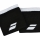 Tenisové potítko Babolat Logo Wristband 5UA1261-2001 čierne malé