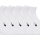 Ponožky Asics 6PPK QUARTER SOCK 3033B720-100 biele