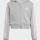 Dievčenská mikina Adidas Essentials Full-Zip Hoodie Kids JJ0949 šedá