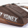 Tenisový bag Yonex Pro 12 pcs wide 924212 espresso