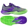 Pánska tenisová obuv Babolat Jet Mach 3 Clay zeleno-fialová