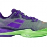 Pánska tenisová obuv Babolat Jet Mach 3 Clay zeleno-fialová