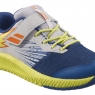 Detská obuv Babolat PULSION ALL COURT KID 4087 modro-žltá