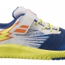 Detská obuv Babolat PULSION ALL COURT KID 4087 modro-žltá