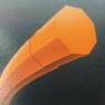 Tenisový výplet Yonex POLYTOUR Rev 12 m oranžový