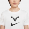 Detské tričko Nike NikeCourt DriFit Rafa T-Shirt DM9187-100 biele