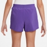 Dievčenské tenisové kraťasy Nike Court DriFit Victory Shorts 2v1 DB5612-579