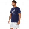 Tenisové tričko Asics Court Spiral Tee 2041A148-400 modré
