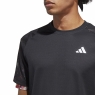 Pánské tričko Adidas Melbourne Ergo Heat.Ready Tennis Raglan T-Shirt HT7206 čierne