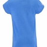 Dievčenské tričko Babolat Exercise Cotton Tee Girl 4GS23444-4107 modré