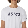 Tenisové tričko Asics Tennis Graphic Tee 2041A259-100 biele