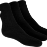 Tenisové ponožky ASICS CREW SOCK 3Pack 155204-0900 čierne