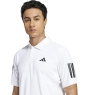 Tenisová polokošeľa Adidas Club Tennis 3-Stripes Polo JE0412 biela