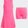 Dívčí tenisové šaty Adidas Club Tennis Climacool Dress KF0978 ružové