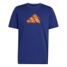 Pánske tričko Adidas Tennis Clay Graphic Tee KB9430 modré