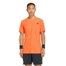 Pánske tenisové tričko Adidas Freelift Tee KA5891 oranžové