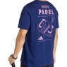 Pánske padelové tričko Adidas Padel Category Graphic Tee - KB9446
